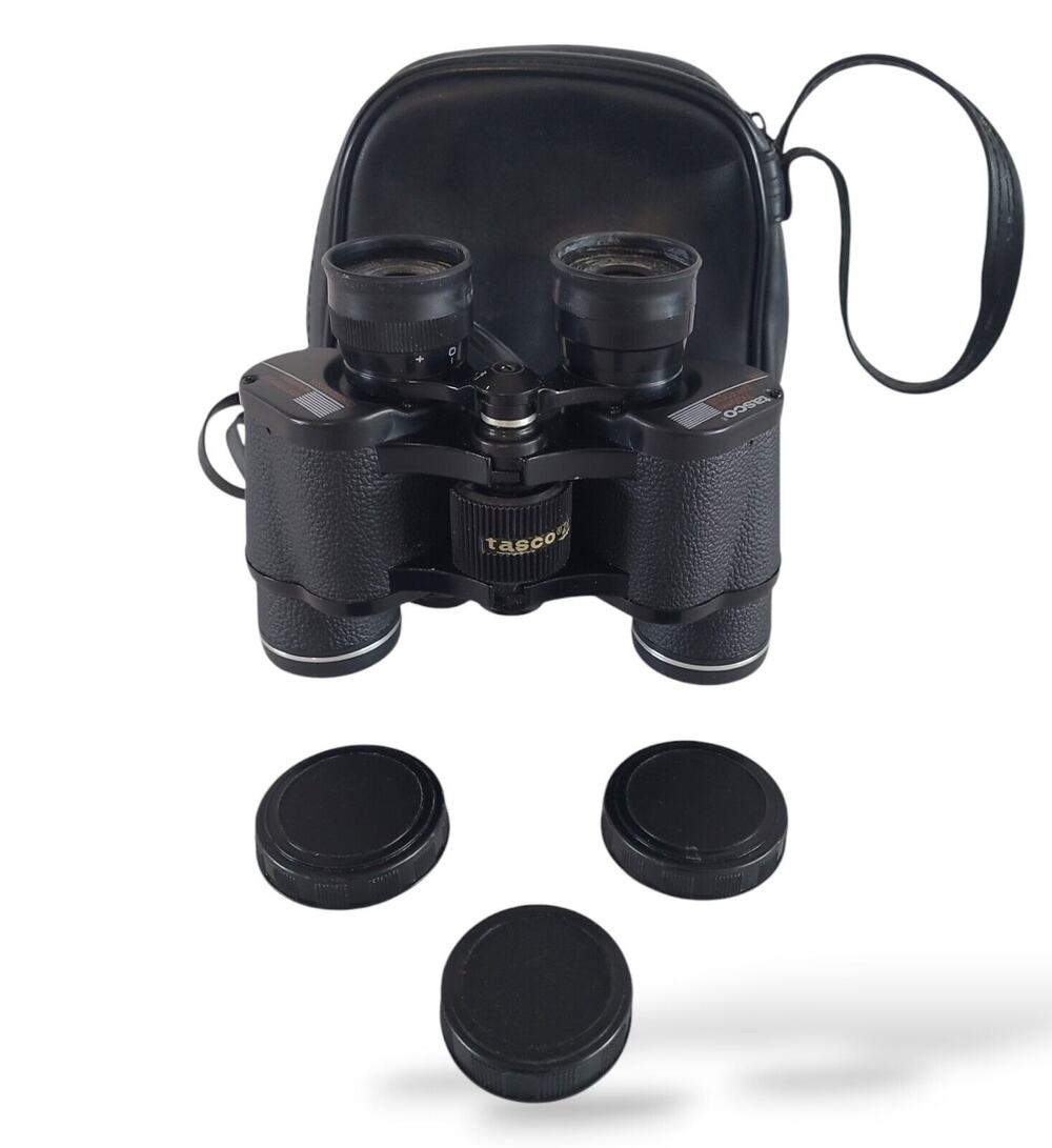 Tasco Zip 4000 Binoculars With Case 7x35mm Focus 420FT/1000YDS Coated Optics